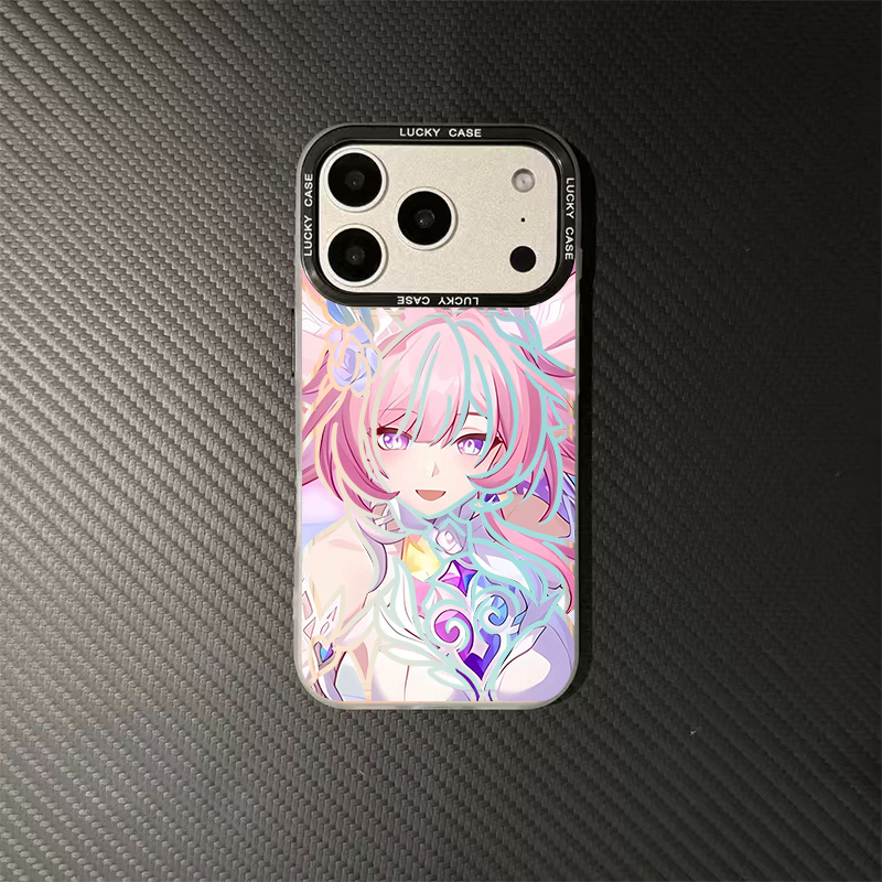 崩铁昔涟手机壳镭射渐变适用于苹果华为荣耀小米VIVOPPO一加16