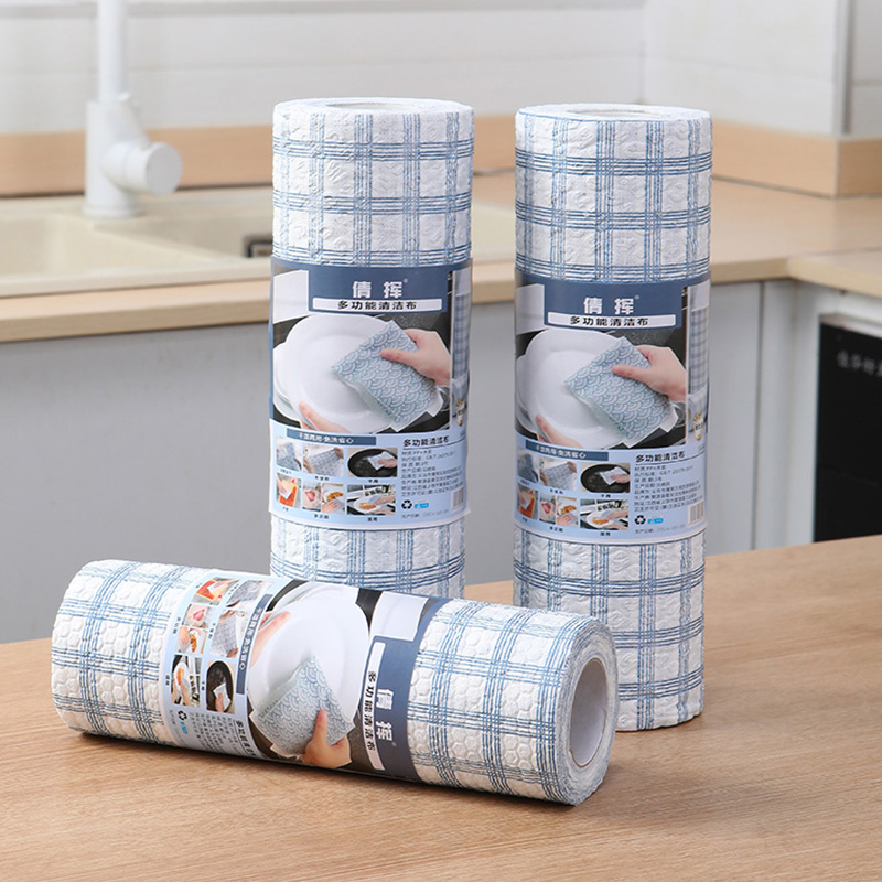 【外贸品质】懒人抹布干湿两用厨房碗布一次性吸水无纺布碗巾家用