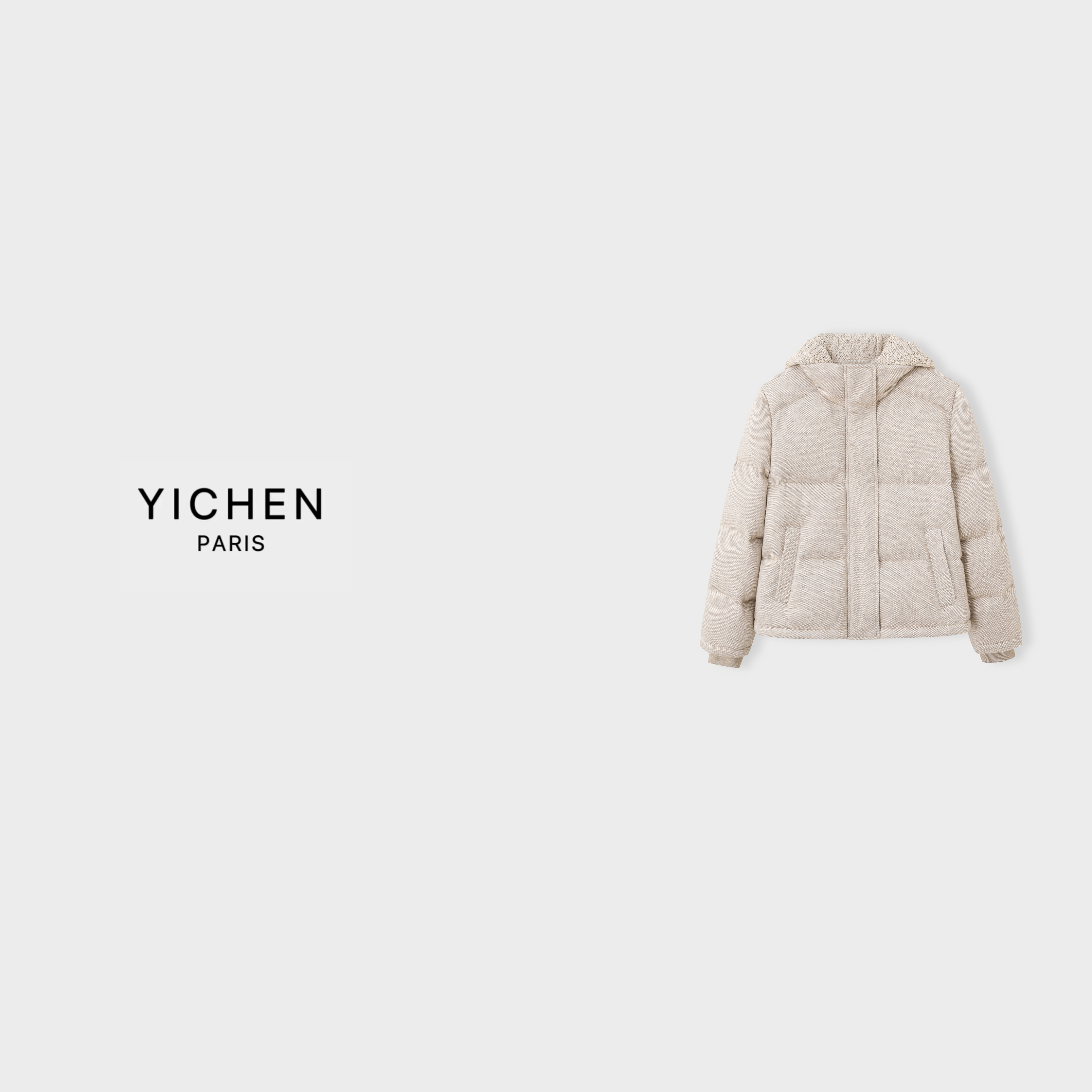 YC 柔软定制羊毛LP高订款羽绒服-4140