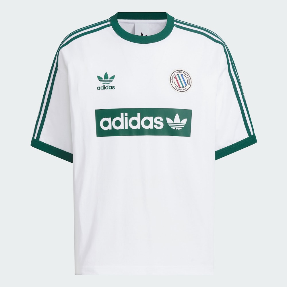 Adidas阿迪达斯三叶草25夏男女元年复古限定短袖KC2602