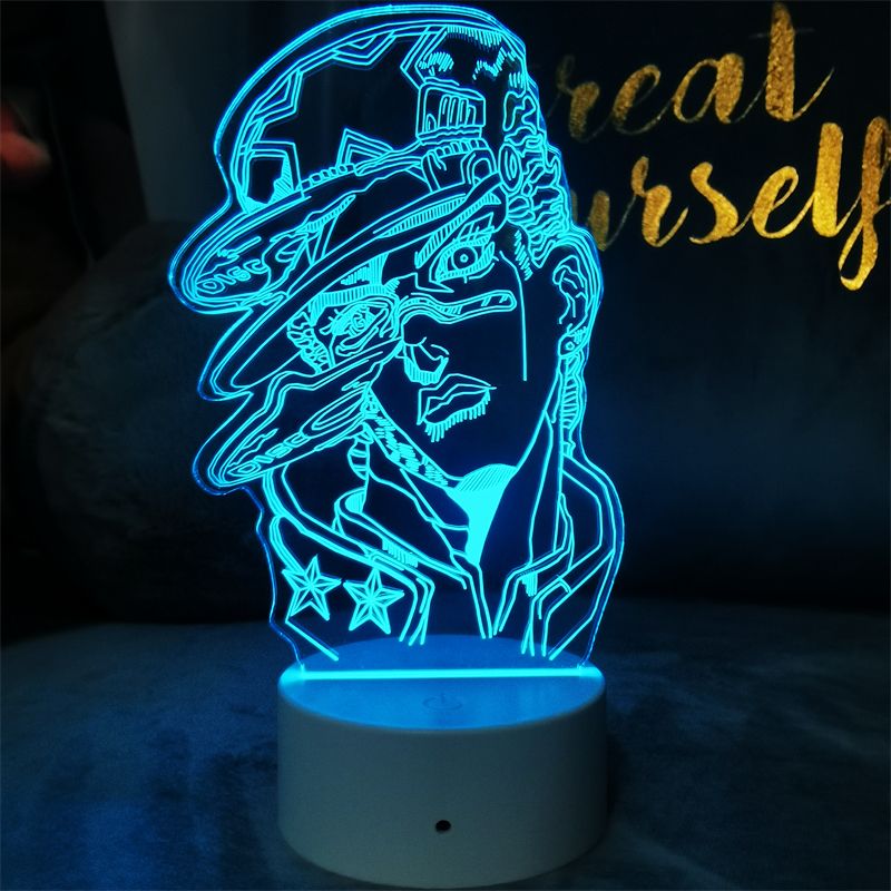 jojo的奇妙冒险动漫承太郎小夜灯吉良吉影新卧室创意摆件礼物