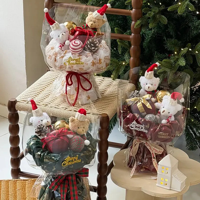 【花颜悦】 圣诞新款蝉翼膜 防水不会破 高级烫金图案蝉翼膜