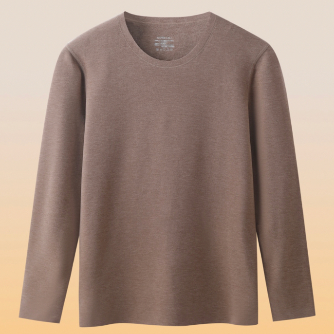 加倍暖山羊绒蚕丝保暖内衣男保暖套装恒温无痕加厚薄绒秋衣秋裤