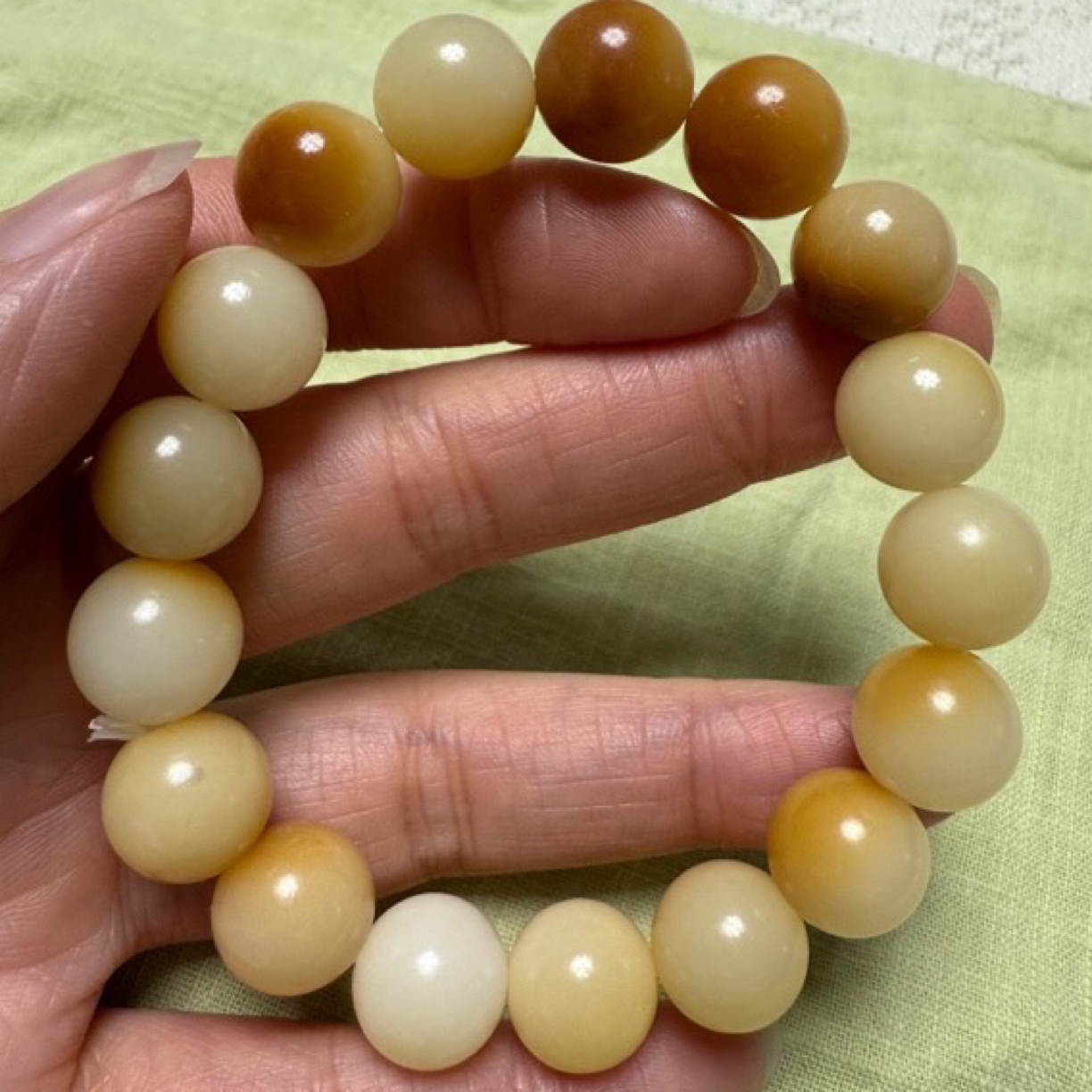 木质手链 文玩适合男女生盘玩绕指柔菩提手串