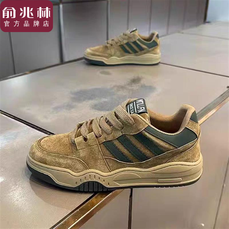 俞兆林网红爆款男鞋春新款厚底增高百搭休闲板鞋小众原创运动潮鞋