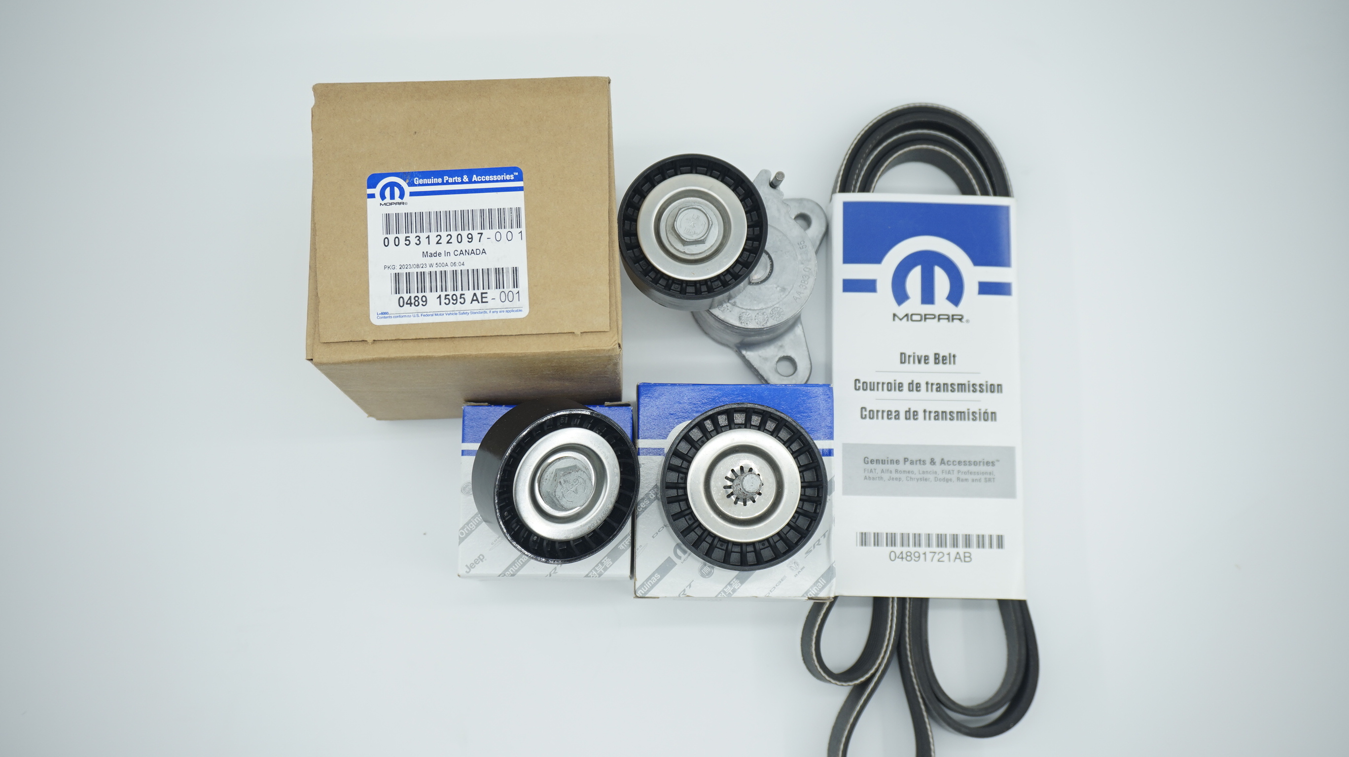 指南者自由客酷威酷博原装皮带惰轮涨紧器