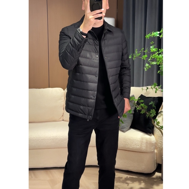 7090男士高品质经典款百搭轻薄鹅绒服