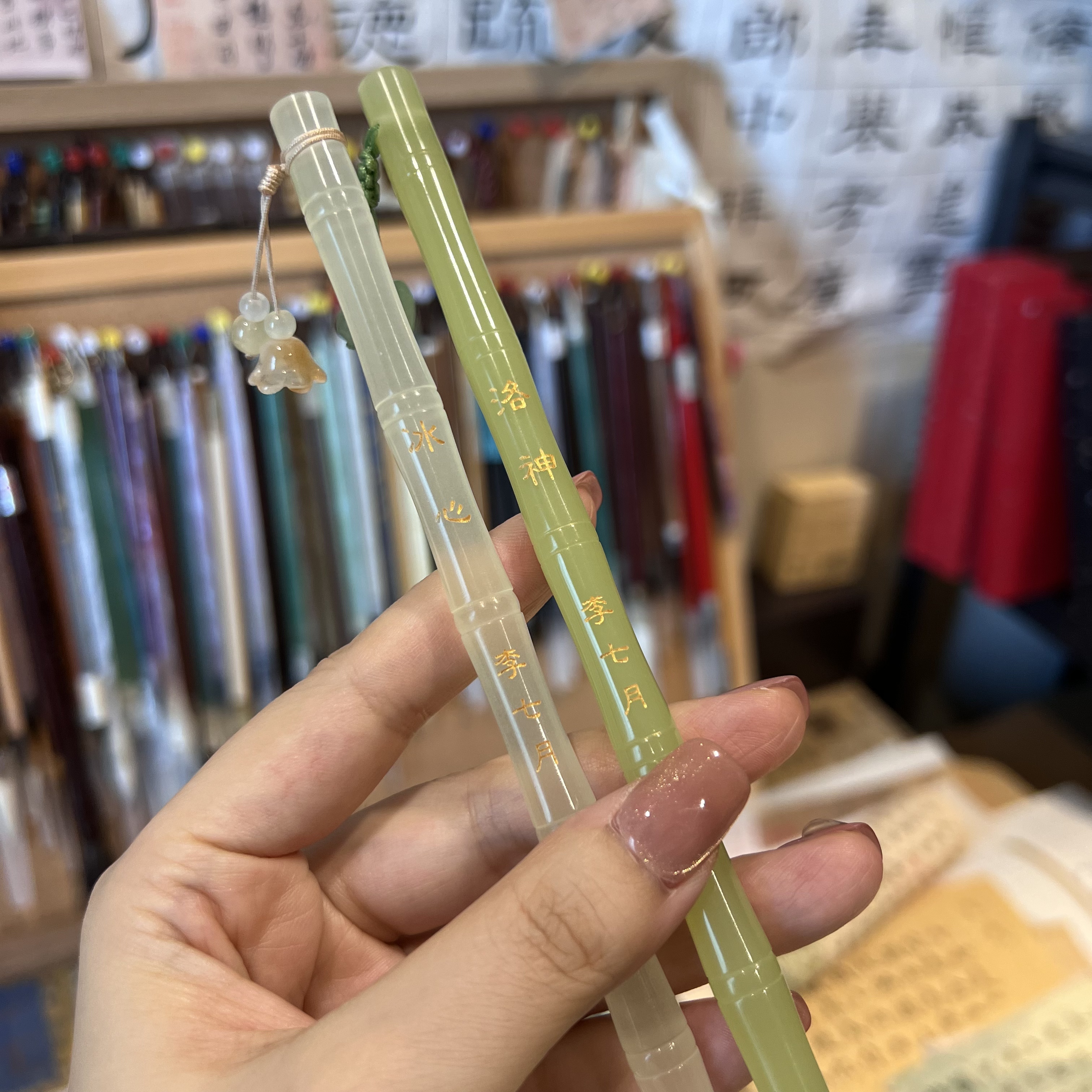 【李七月专属】洛神-冰心  黑尖紫毫 小楷毛笔 口径0.6 出锋1.9