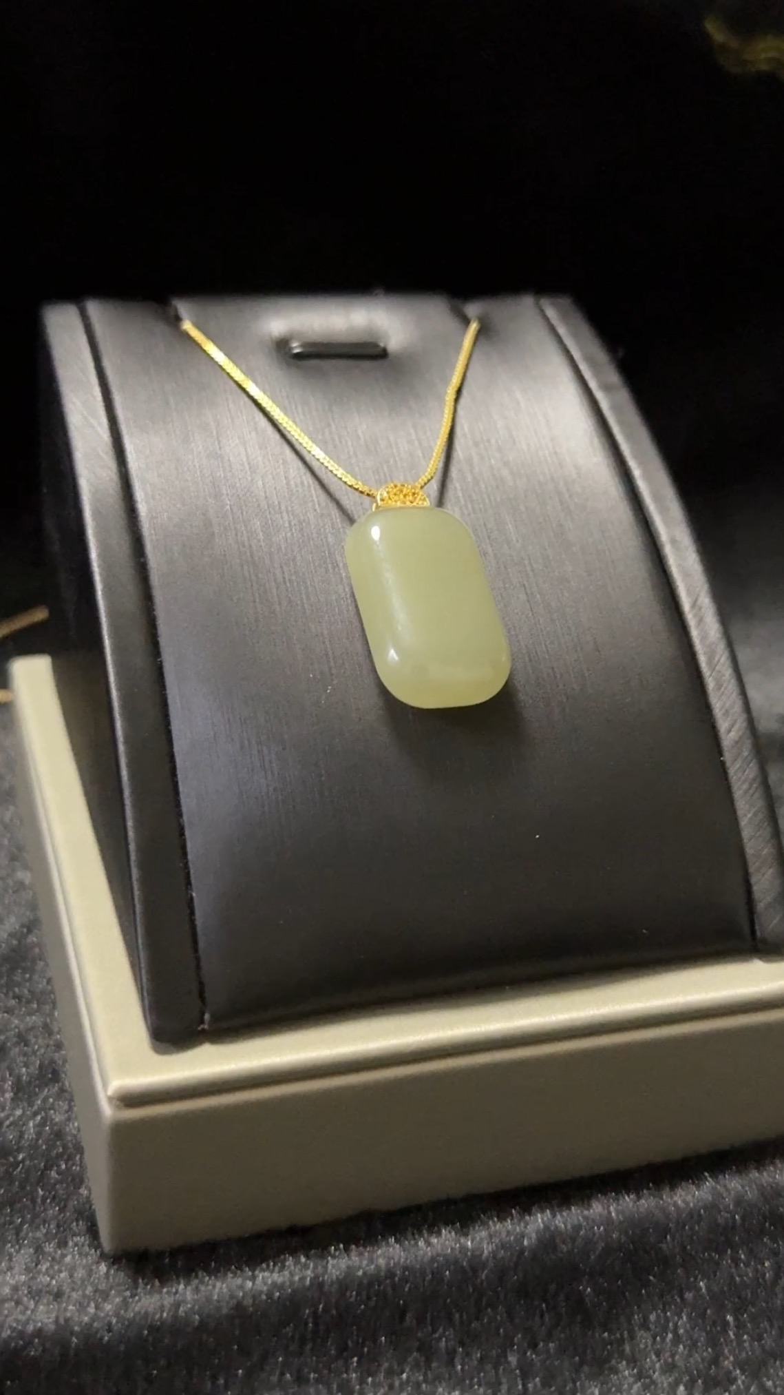 和田玉无事牌平安好运锁骨链时尚多样发货其一(高24.2宽14.6厚7.7