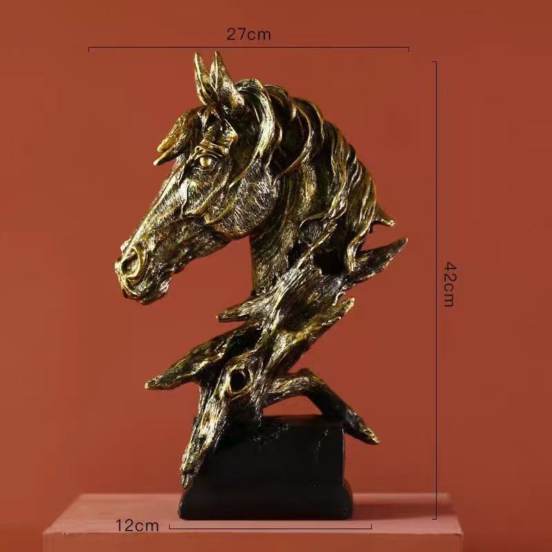 一马当先骏马摆台风格百搭客厅电视柜酒柜装饰工艺品