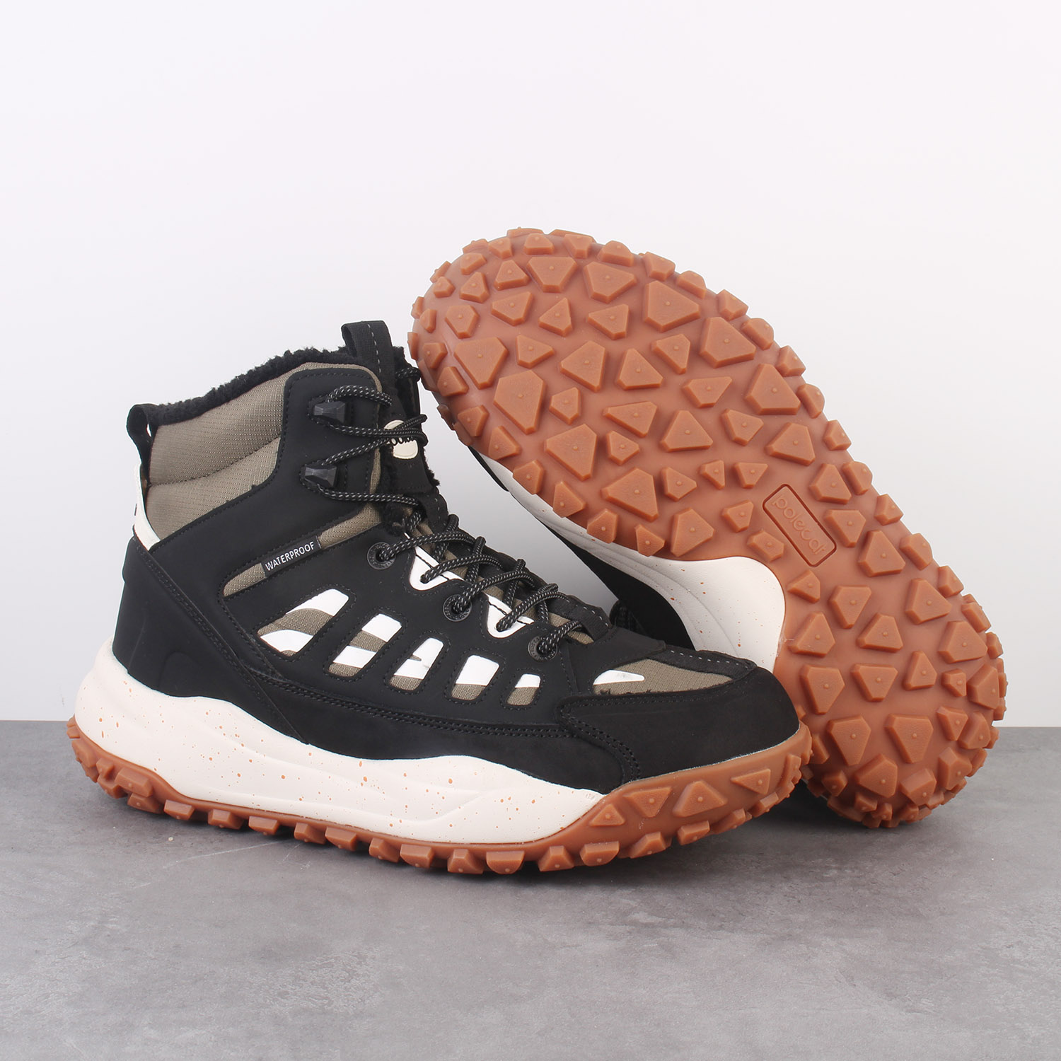 瑞典男士冬季抗寒-30度真皮户外雪地靴保暖棉靴绒新雪丽宽楦棉鞋