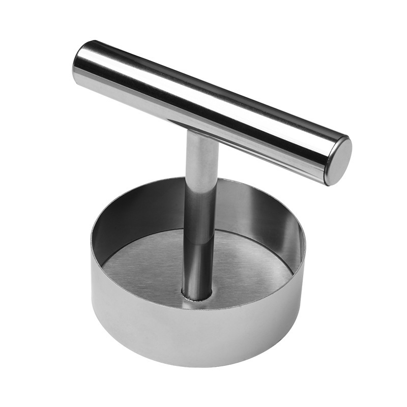 不锈钢压饼器烧饼白吉馍家商用压汉堡肉饼器压膏药模具压牛排工具