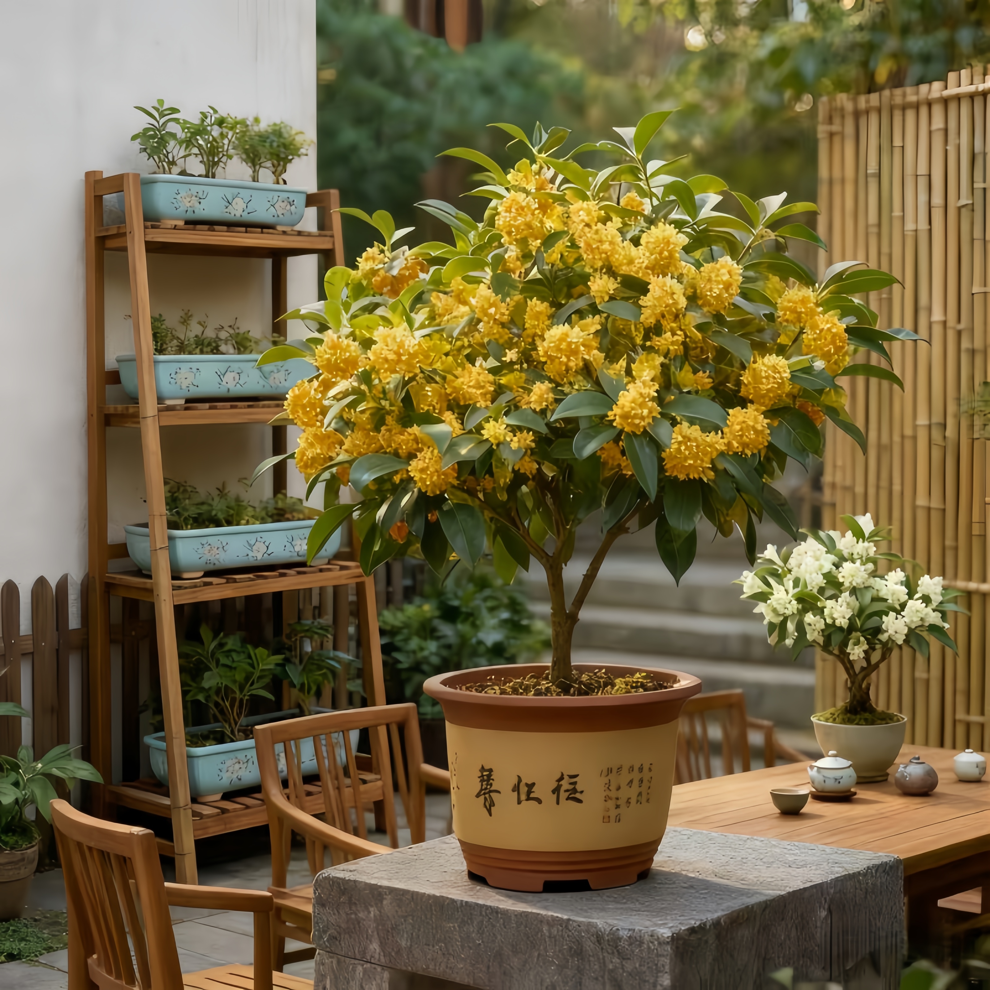 四季桂花盆栽苗金桂浓香型花卉适合庭院室内外种植好养易活