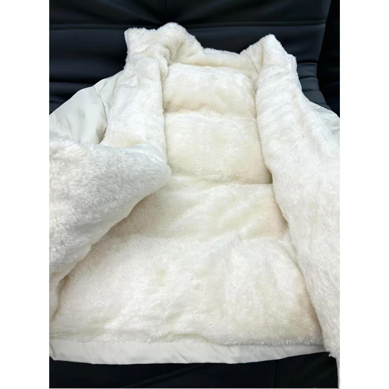 东北零下保暖羊羔绒棉服男秋冬内里加绒加厚棉衣立领不臃肿面包服