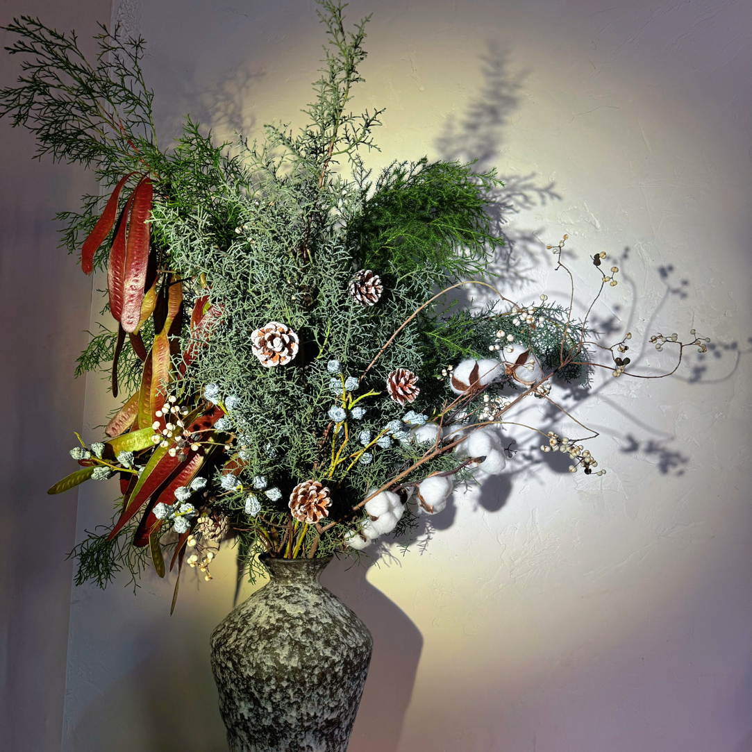 【拾花拾木 原创圣诞搭配 云南鲜花