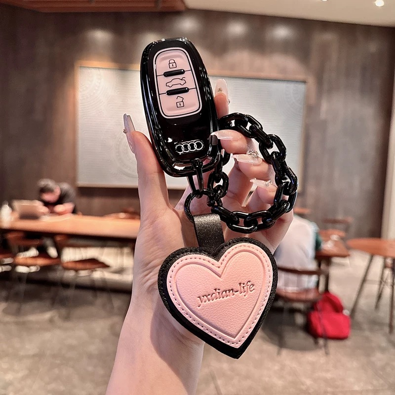 奥迪车钥匙保护套A3/A4L//A6L/A7L/Q3/Q4/Q5L/Q7女生必备汽车用品