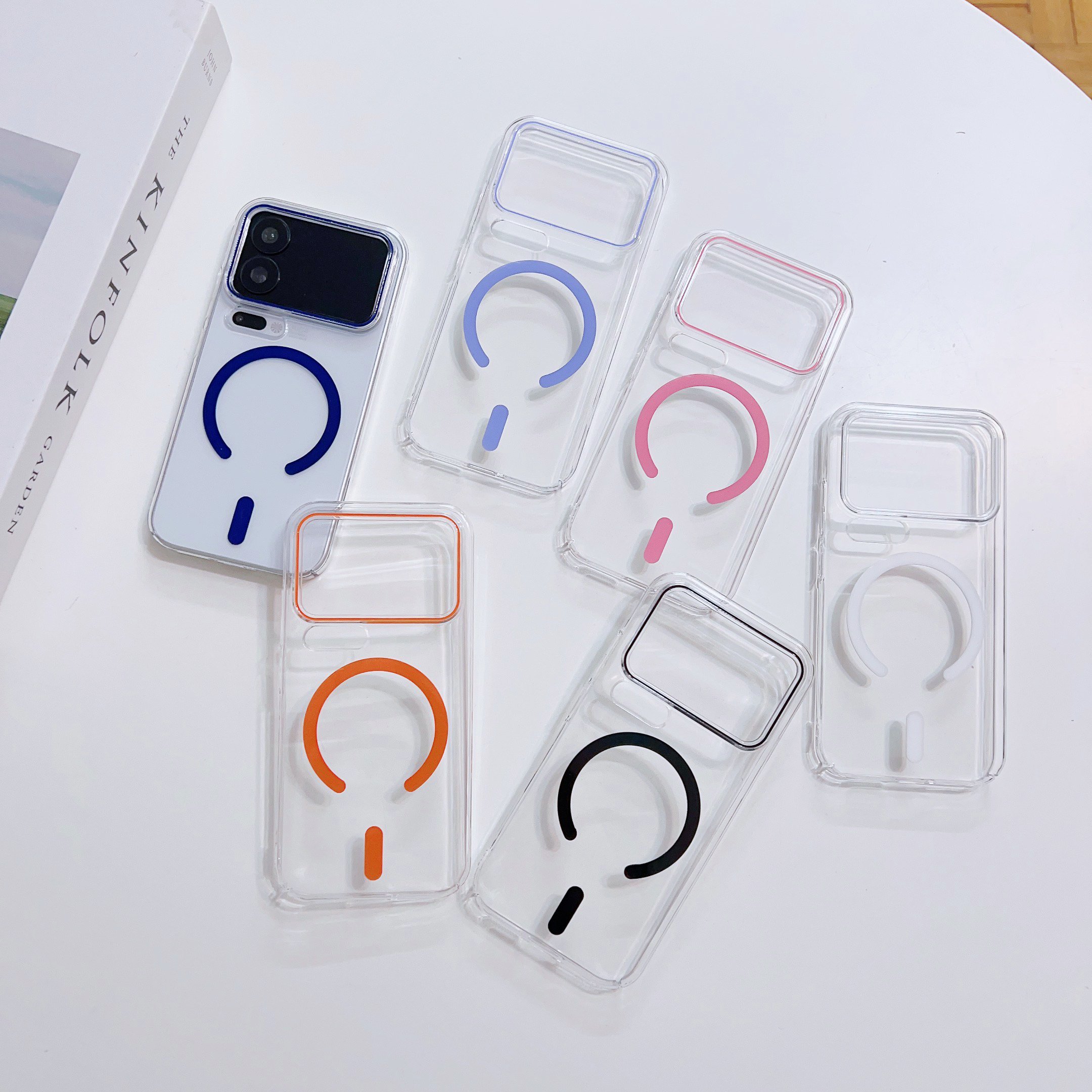 适用小米17手机壳小米17pro超薄磁吸手机壳17promax高清透明壳