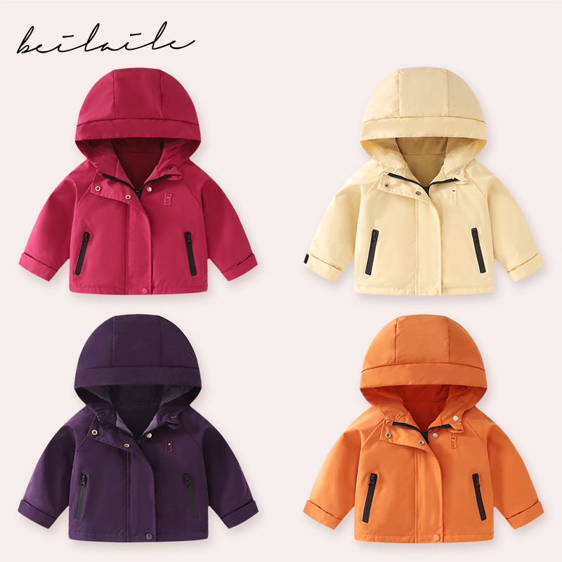 小乐妈 | 柏莉绒2.0冲锋衣 | 百元天花板 | 防风拉链 | 魔术贴袖