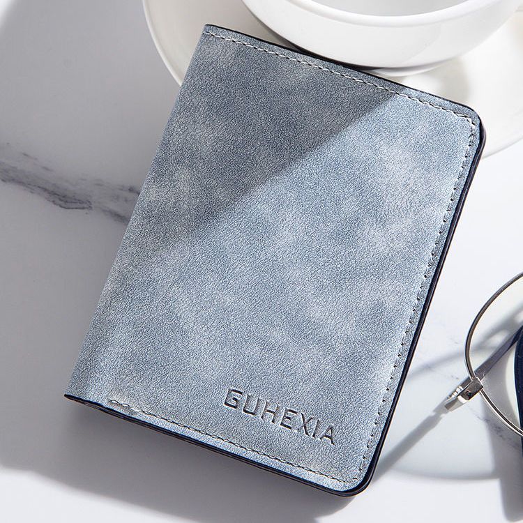 钱包男款超薄小巧证件卡包轻薄多功能驾驶证皮夹子多卡位证件卡套