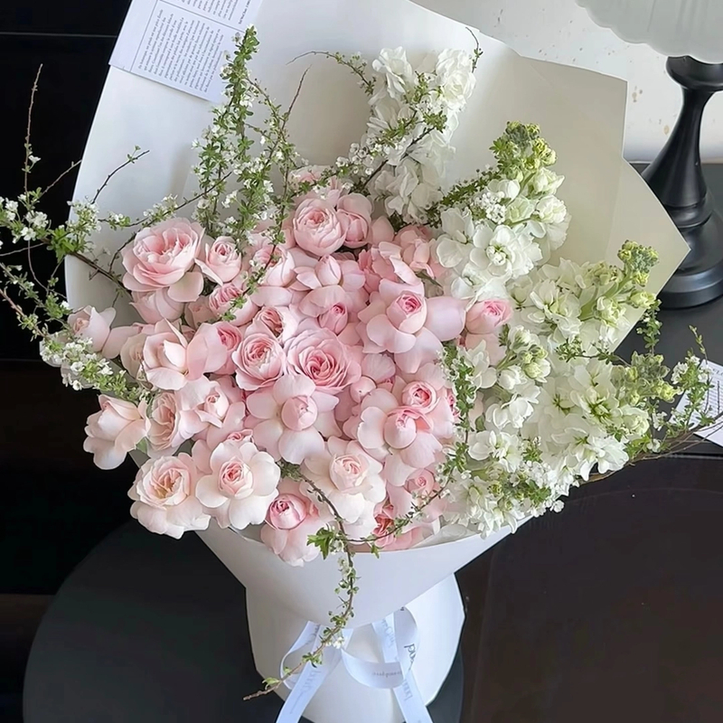 520仙子之吻多头玫瑰花束鲜花同城速递配送全国杭州南京上海贵阳