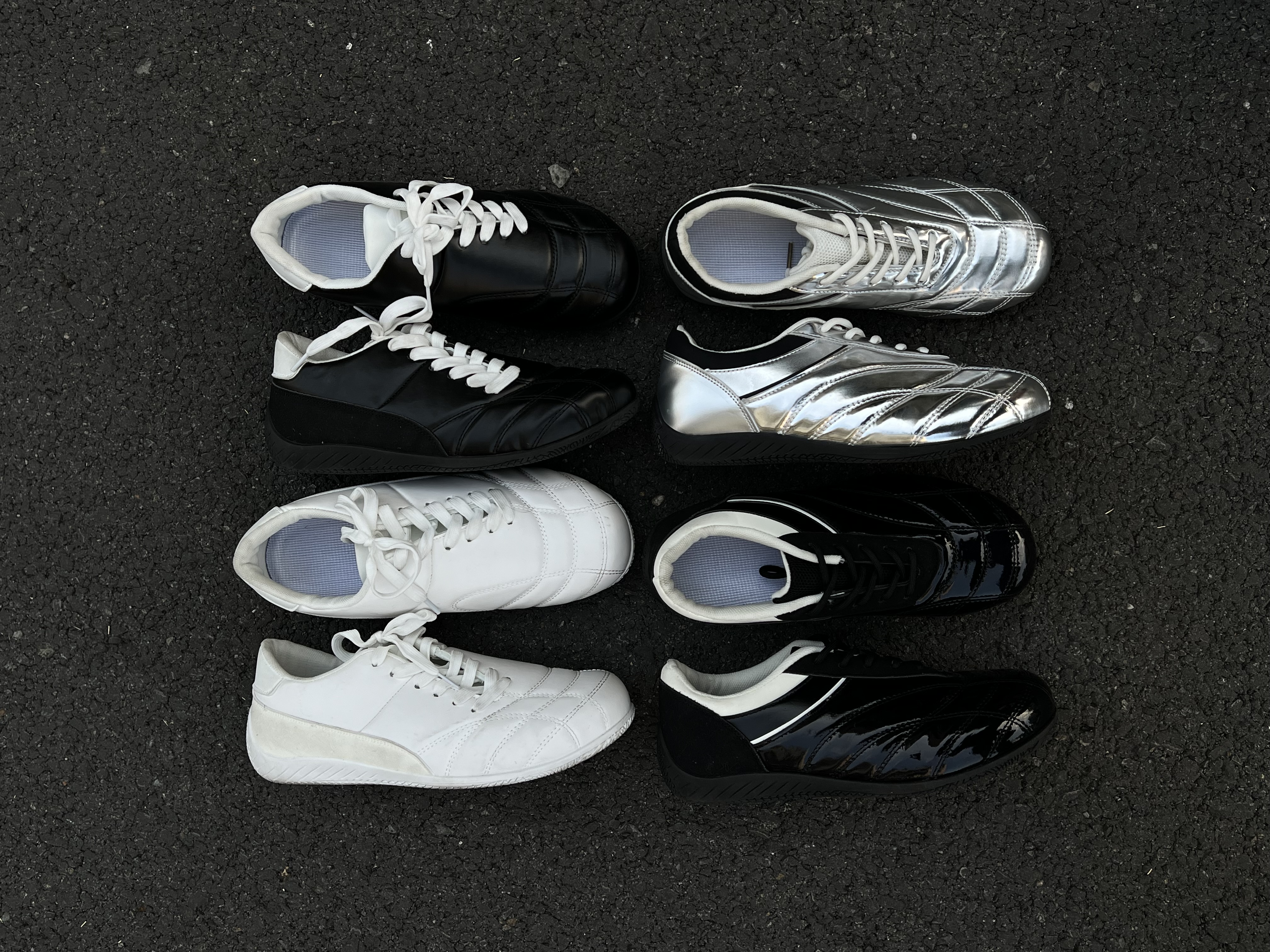 aoyo秋冬美式加绒赛车鞋 低帮系带潮流时尚百搭休闲德训鞋