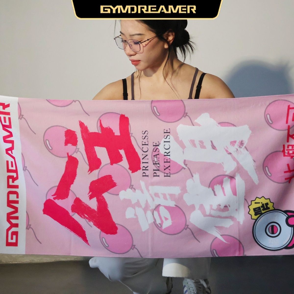GYMDREAMER运动毛巾吸汗柔软卧推凳铺巾健身房擦汗加长速干男女