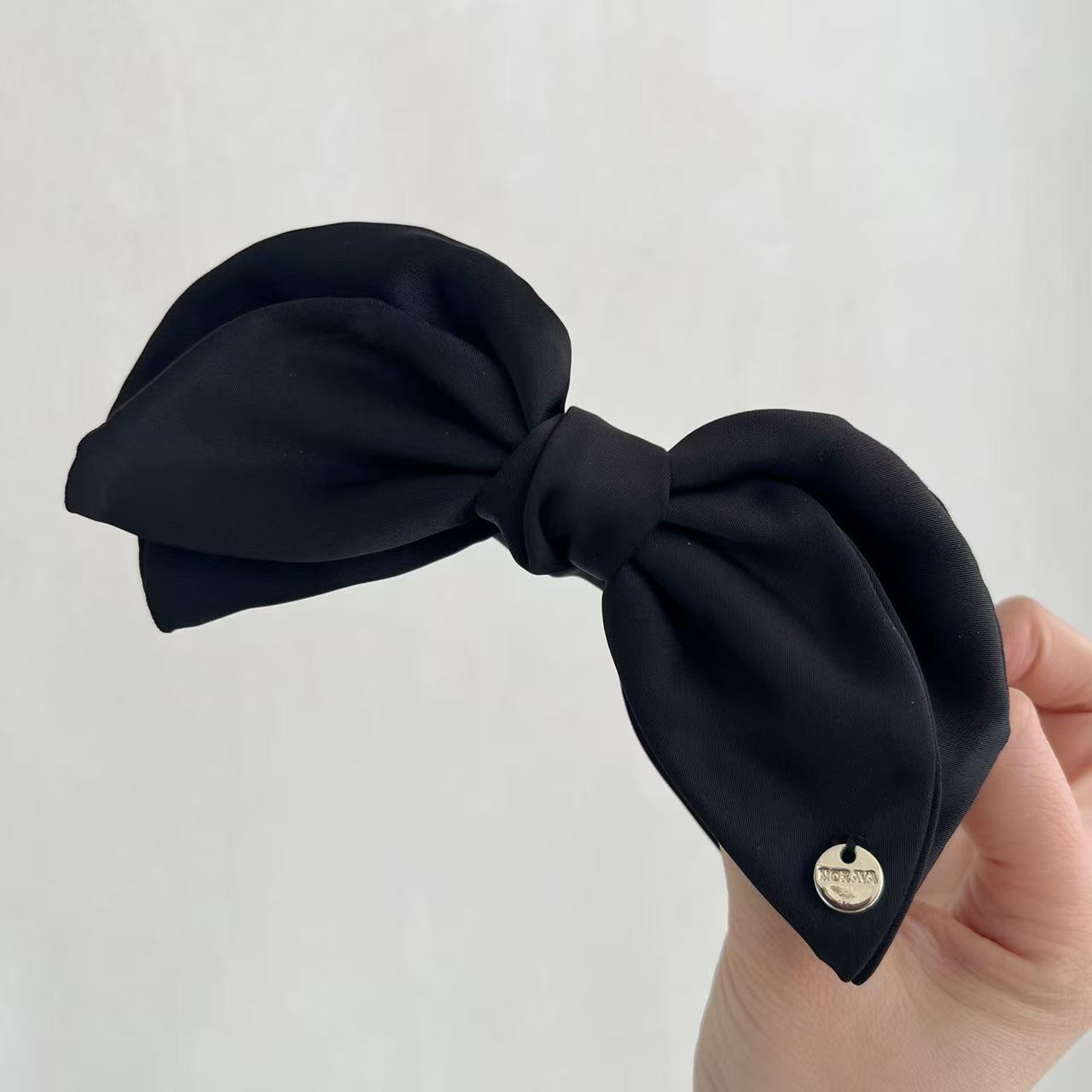 新款韩版蝴蝶结发夹高品质香蕉夹