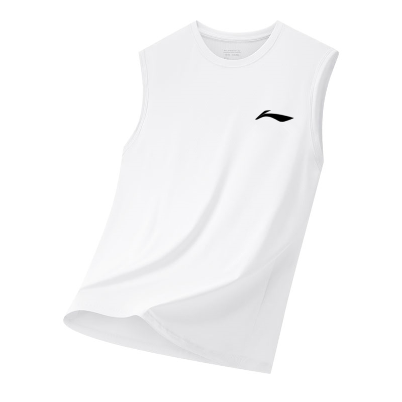 李LN宁夏冰丝速干背心男吸湿排汗运动t恤健身跑步透气宽松大码