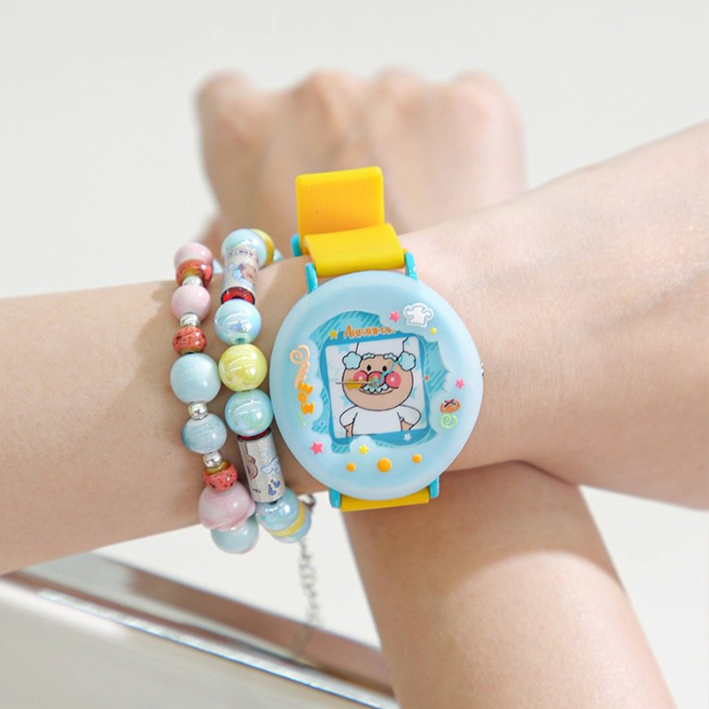 【开盒不退不H】面包超人面包时钟铺系列手表盲盒腕表周边潮玩