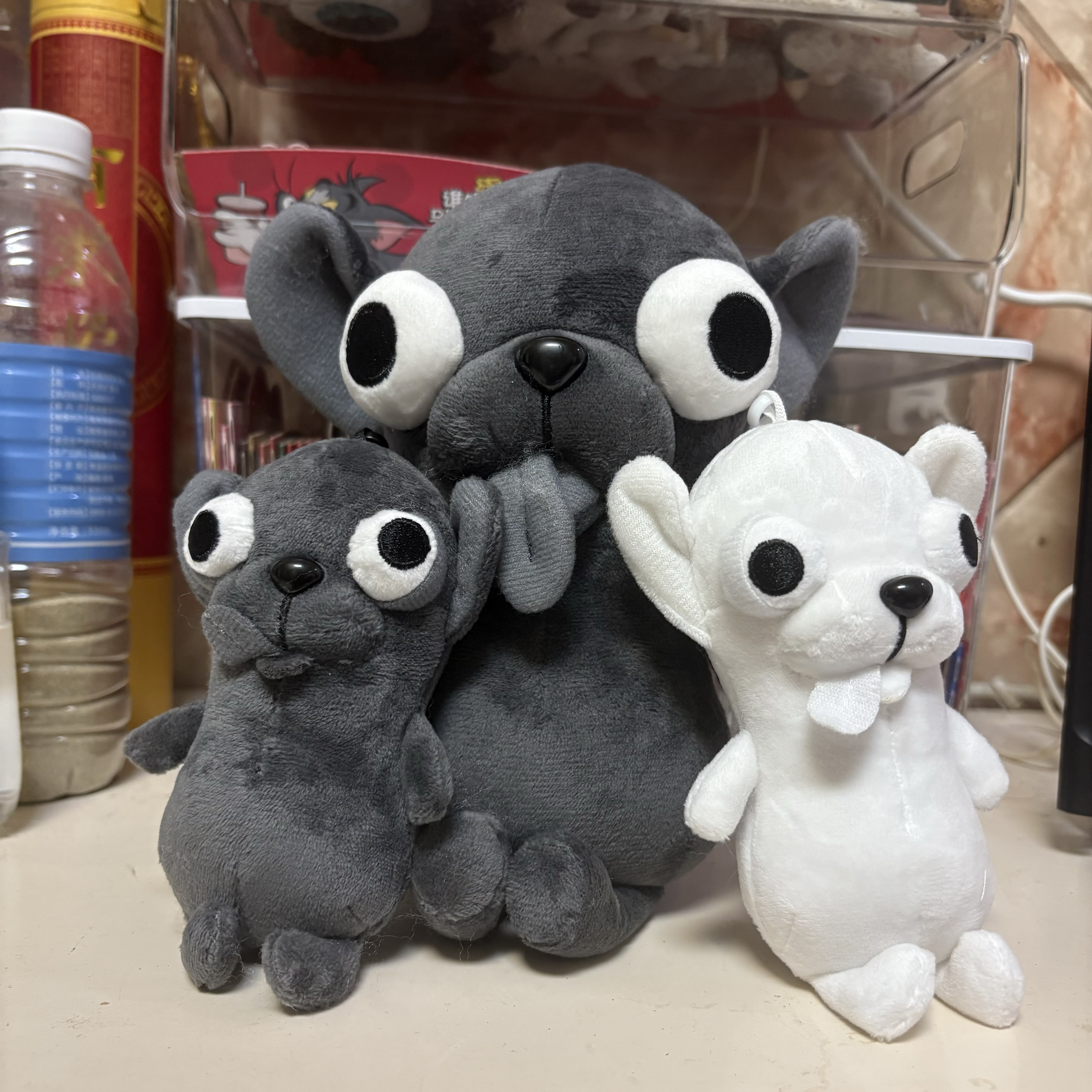 跨境专供ChiHUAHUA 吉娃娃毛绒玩具包挂件抱枕娃娃大号丑萌玩偶