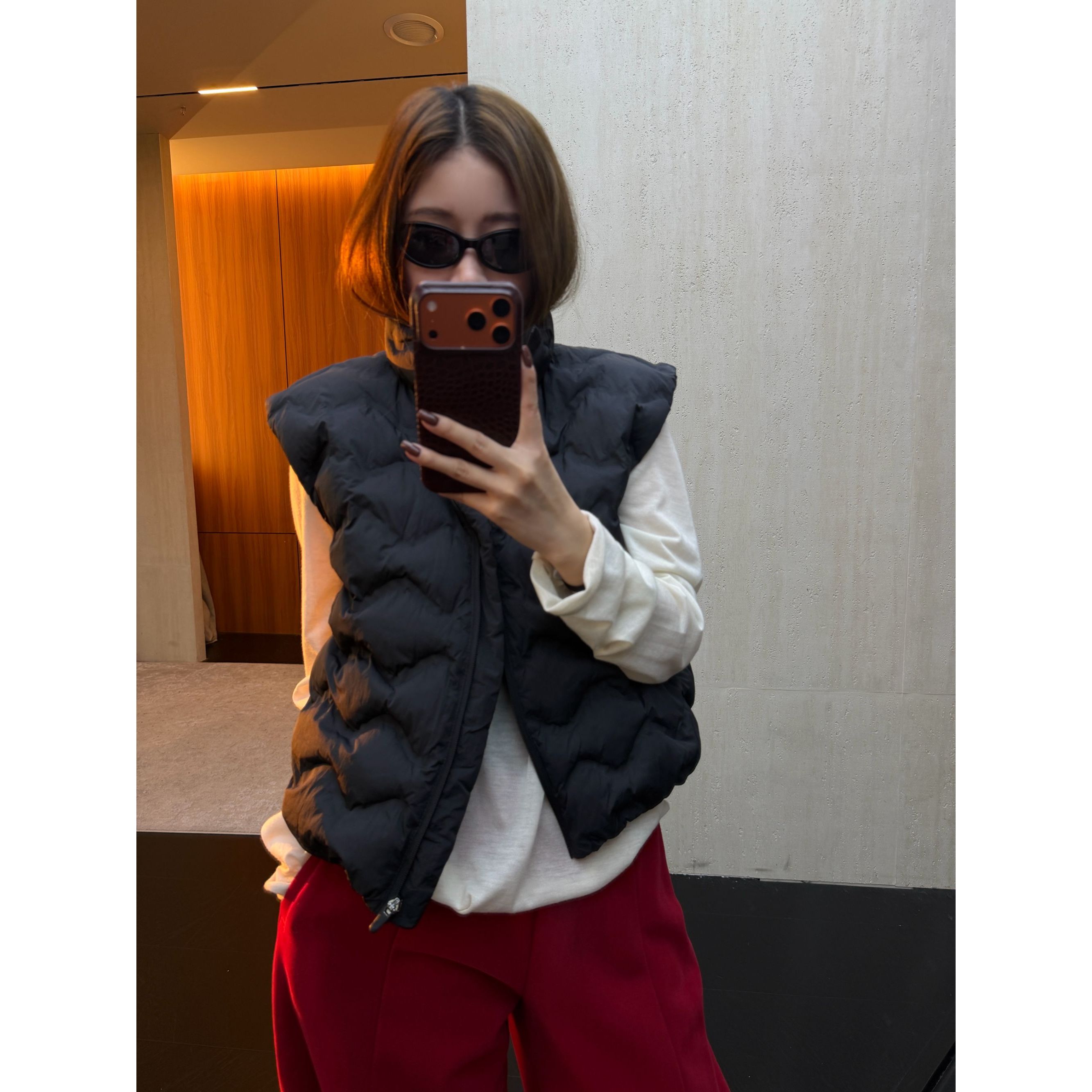 【CHUMINGMING】【出片】波浪纹马甲NH25251