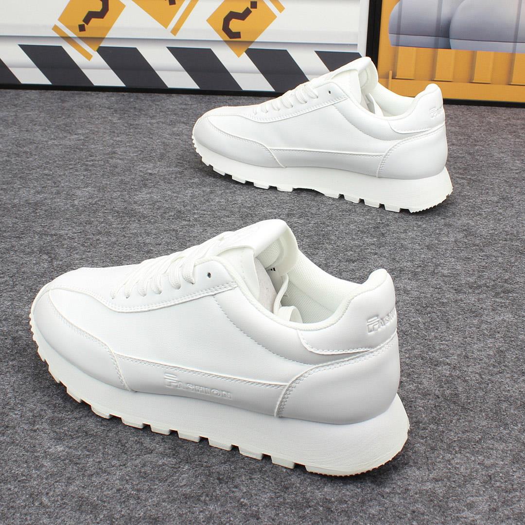 HKHY情侣阿甘鞋男女冬季新款增高厚底防滑小白鞋休闲运动鞋潮鞋