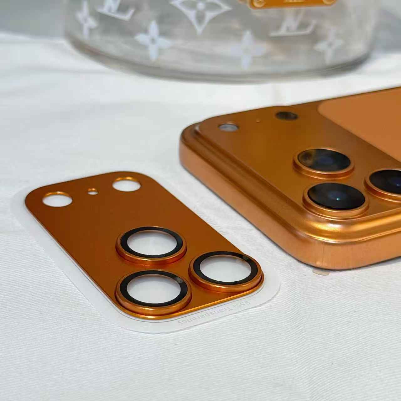 苹果17promax镜头膜鹰眼iPhone 17 Air钻石 点钻玻璃镜头膜