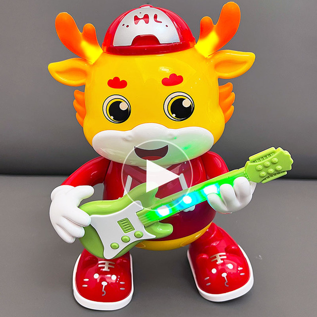 婴儿玩具儿童0一1岁2-3会唱歌跳舞小萌龙4宝宝5抬头训练6女孩男孩