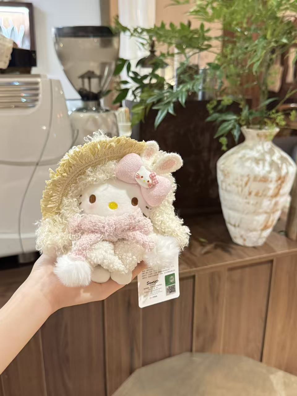 kitty毛绒挂件正版