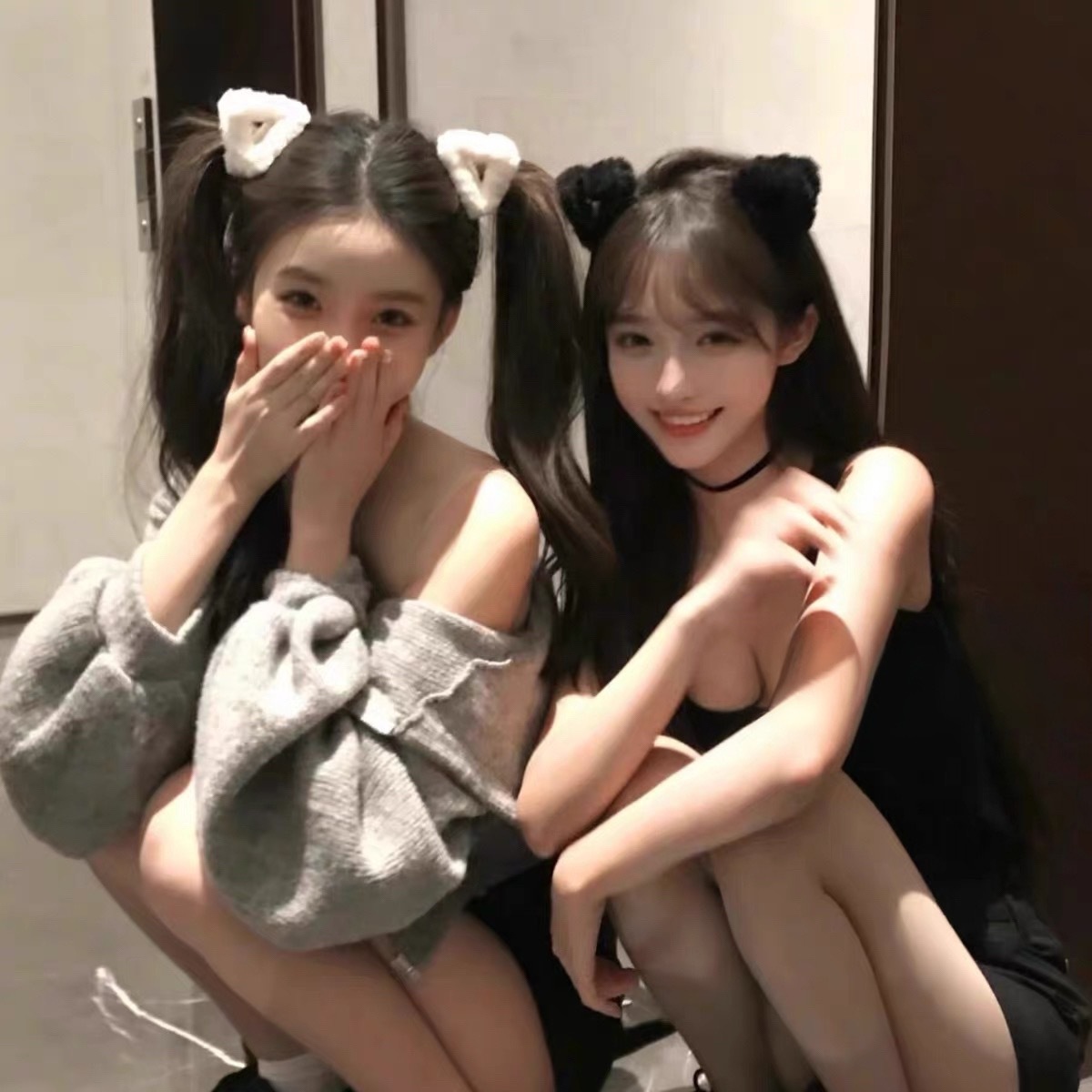 毛绒猫耳朵小抓夹秋冬新款蓬松头饰神器女小号侧边碎发夹可爱夹子