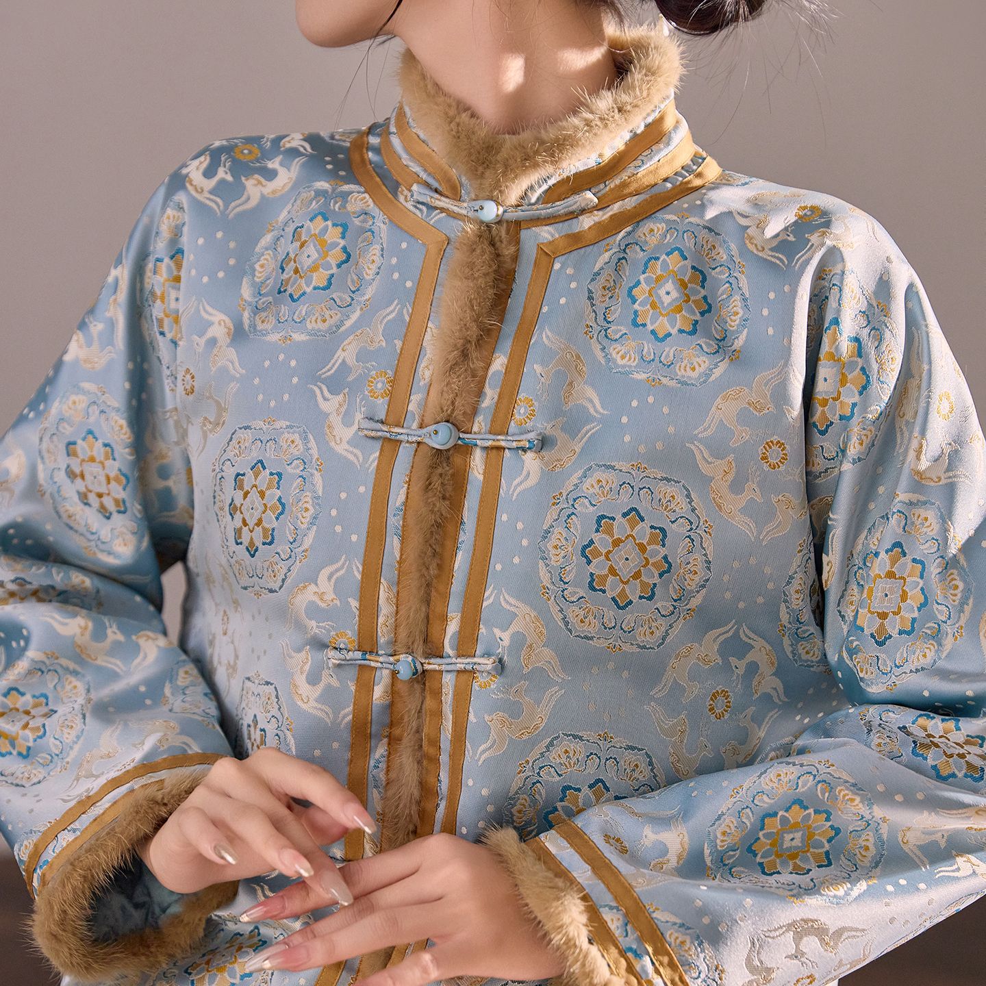 秋冬秋季时尚百搭宽松休闲短款洋气复古显瘦气质女装短外套中式国