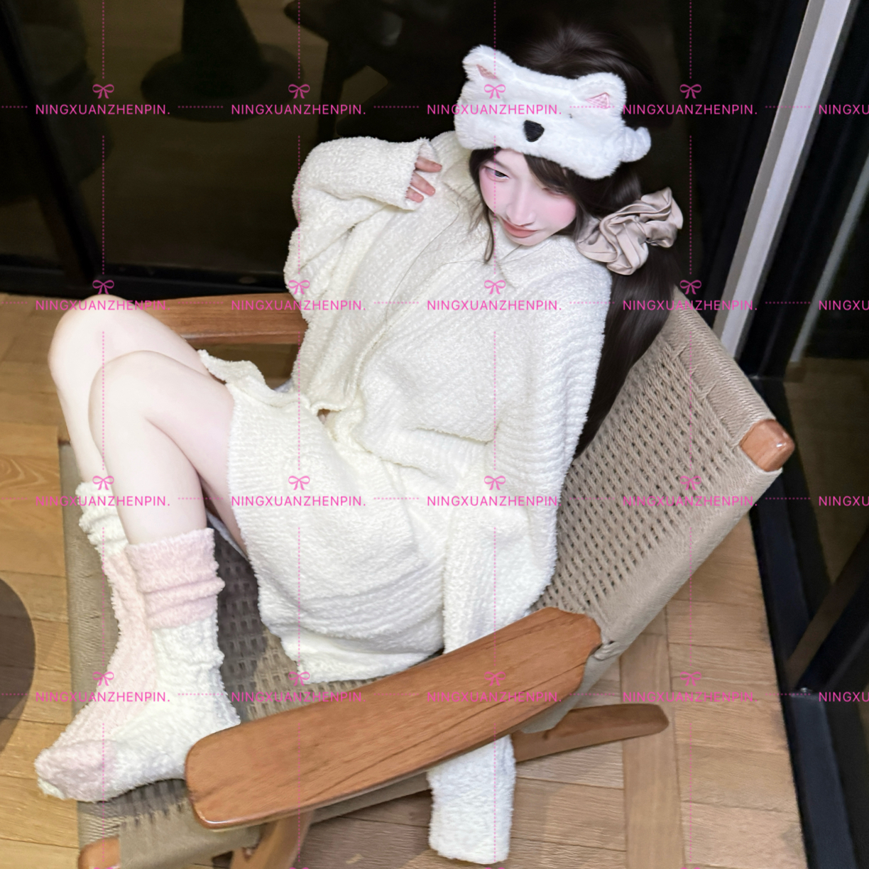 「嫩嫩暖暖袜」女士冬季保暖堆堆袜