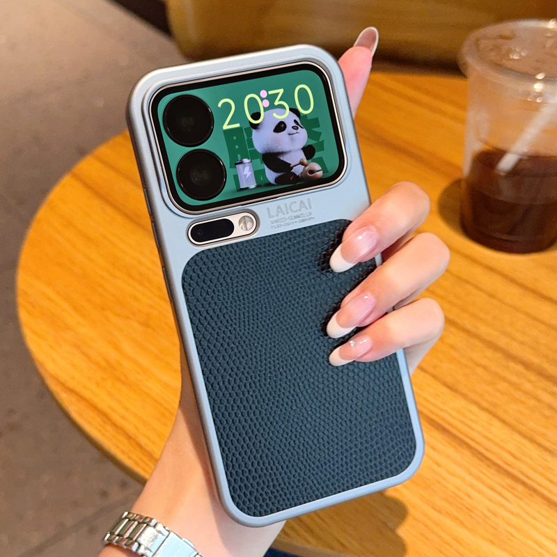 适用于小米17Promax手机壳新款轻奢皮纹小米17pro高级简约保护套