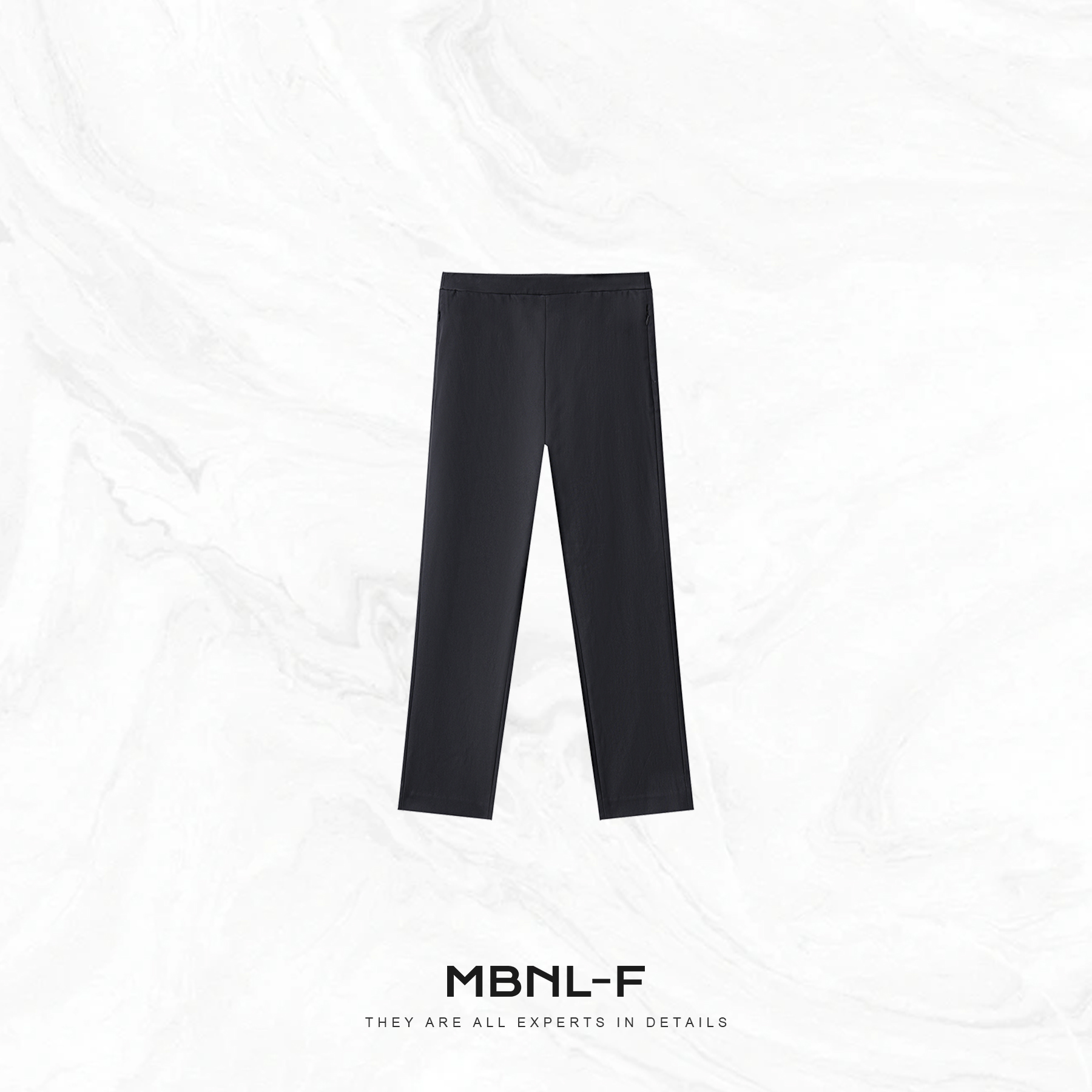 MBNL-F“涂层裤2.0” 重工酵洗三防极简显瘦直筒皮裤秦磊XM-XKZ0912