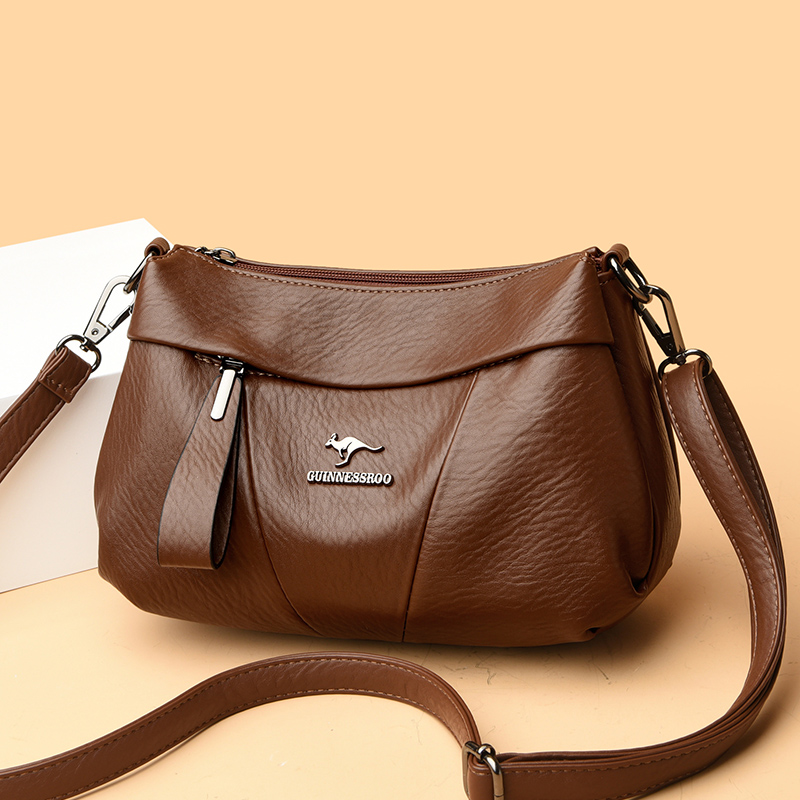 女包2025春季新款中老年单肩休闲妈妈包中年女士大容量气质斜挎包