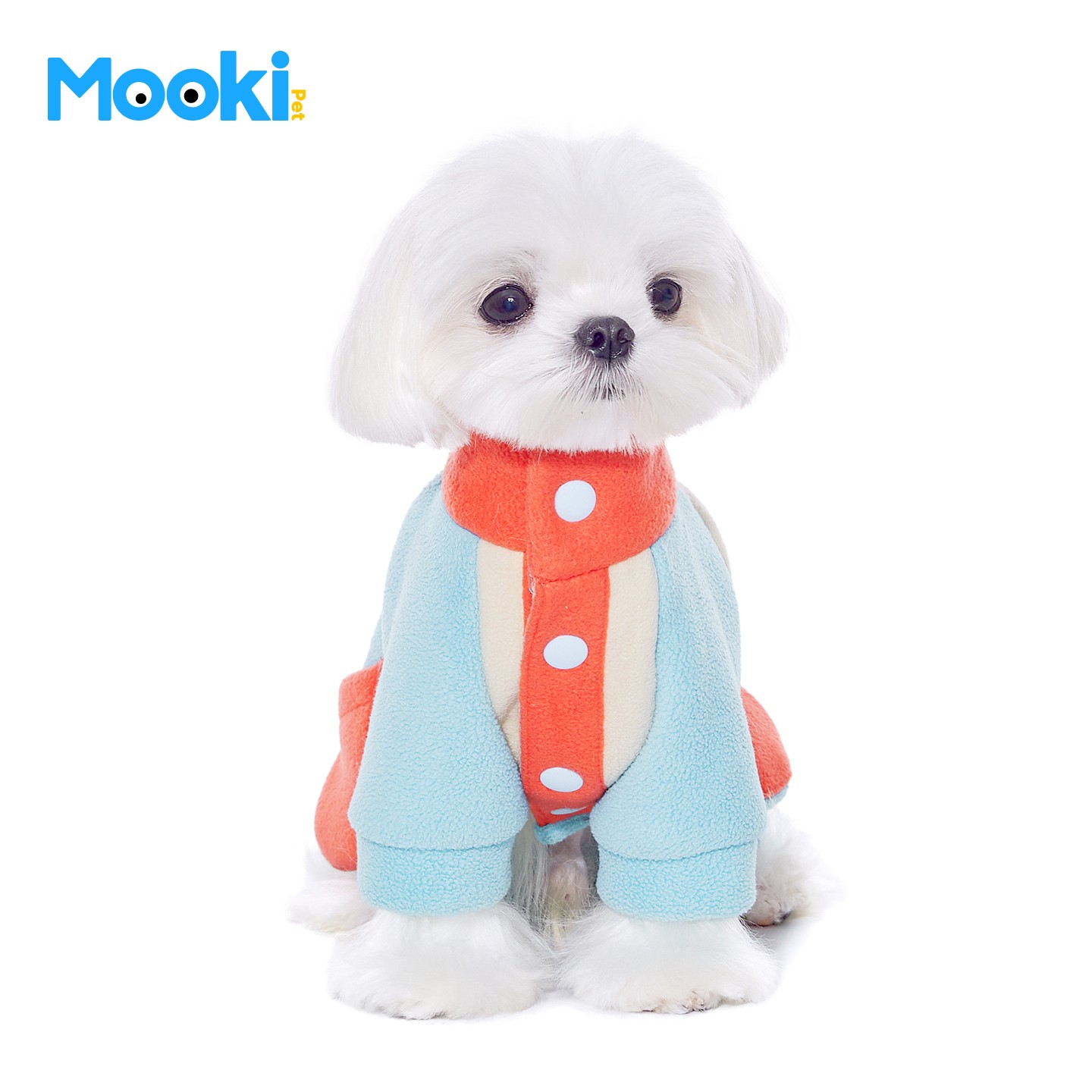 mookipet狗狗新款衣服冬季小狗雪纳瑞比熊小型犬四脚衣加厚保暖