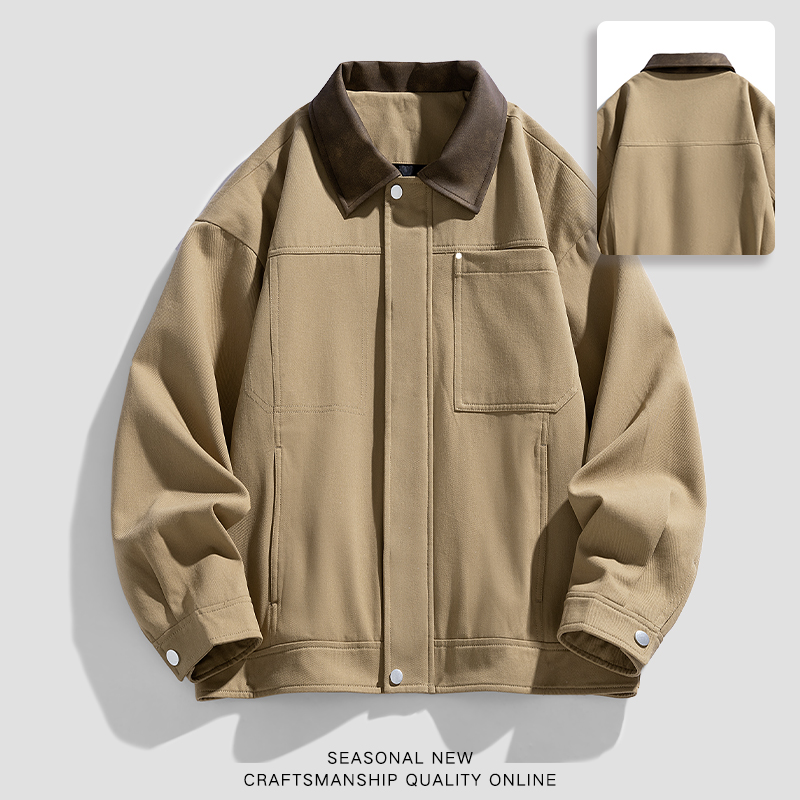 VALVOELITE秋季定制斜纹面料工装夹克外套 COTTON JACKET男女同款