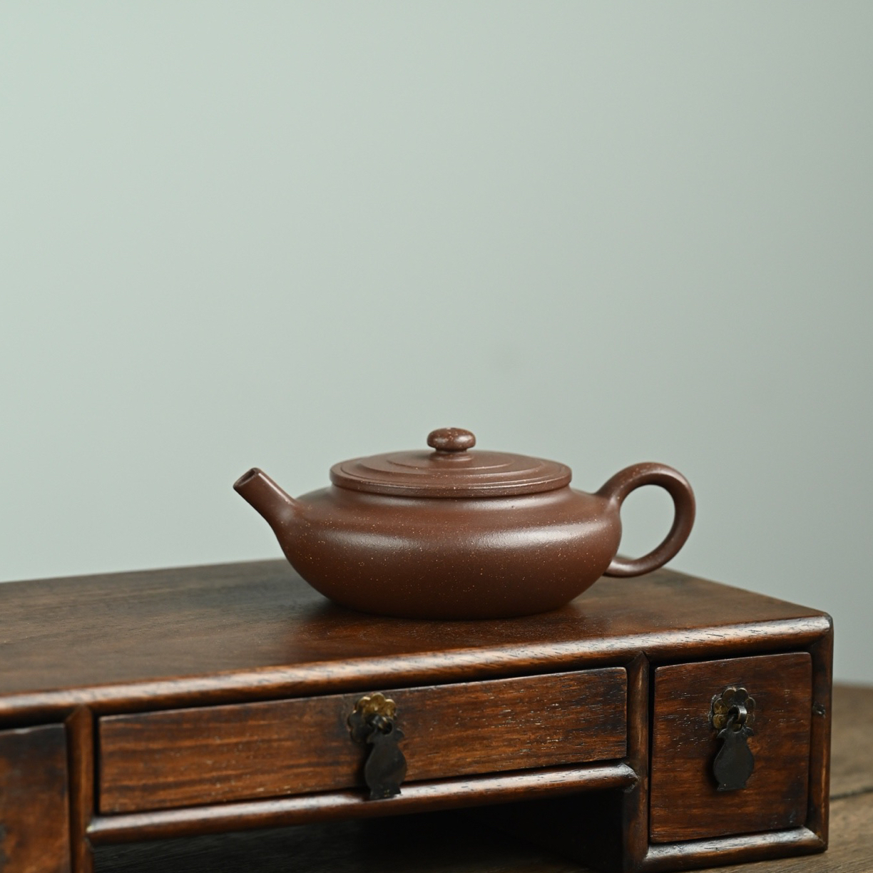 云兮·全手工紫砂壶容量200cc/极品紫玉金砂