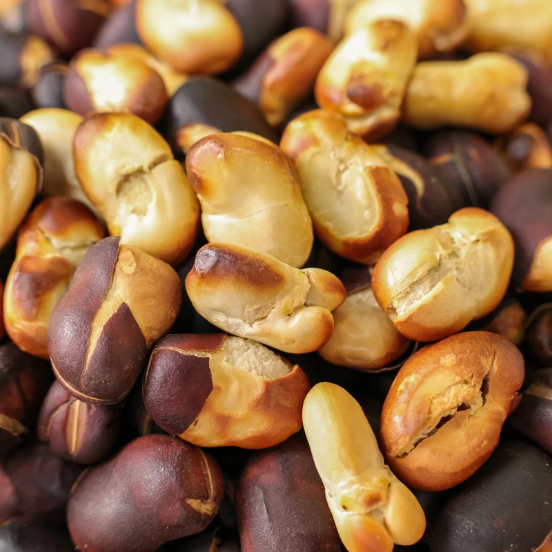 【半价抢6袋！】新货火烧蚕豆云南香脆蚕豆干炒胡豆原味香炭烧胡豆