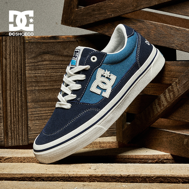 DCSHOES CANVAS CAS 2025新款板鞋秋季透气帆布鞋潮百搭低帮男鞋