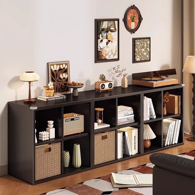 卡莱克格子柜家用钢制幼儿园自由组合书柜落地置物书架收纳储物柜