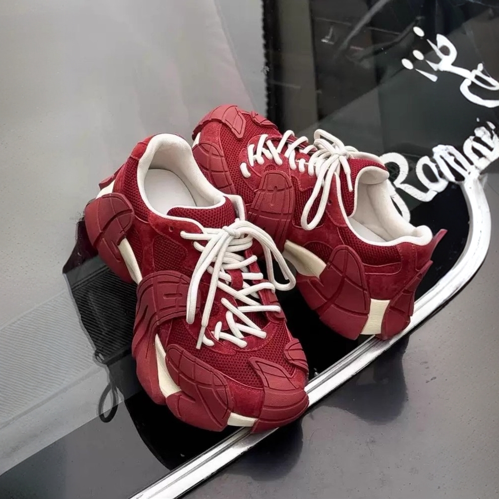 厚底增高老爹鞋女2025秋季新款网面透气八爪鱼小众百搭休闲运动鞋