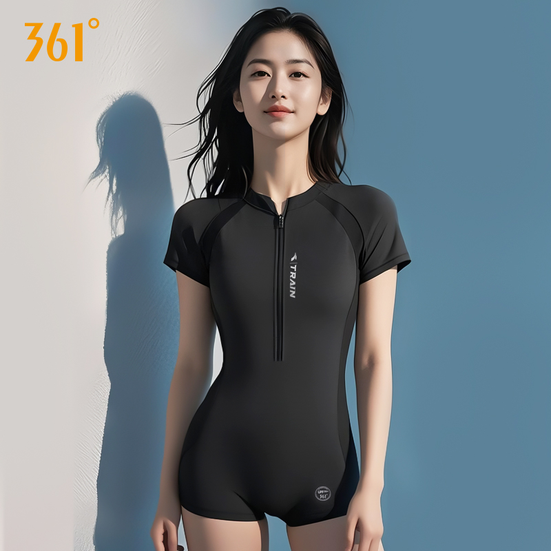 361°泳衣女款2025新款连体竞速泳衣游泳馆专用女士专业漂亮游泳衣