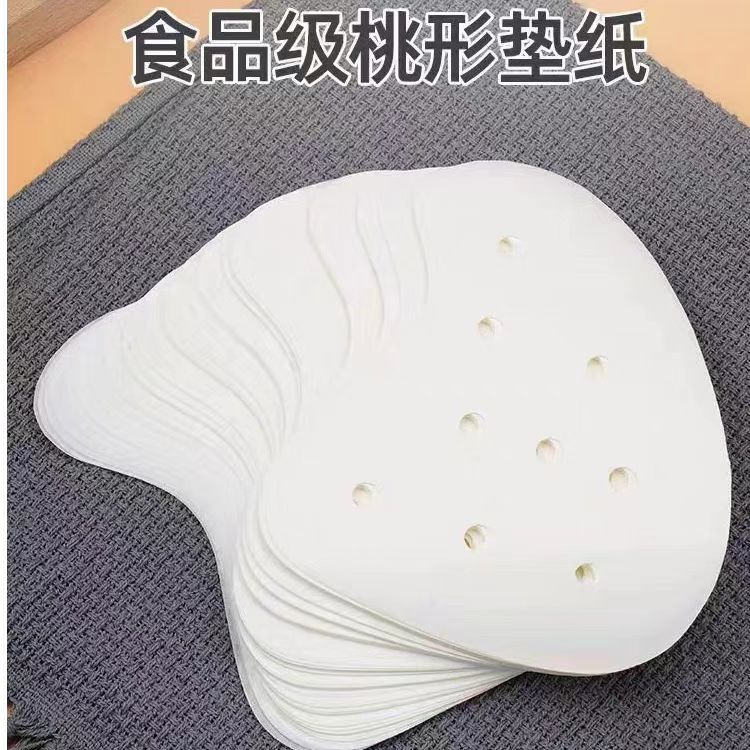 潮汕红桃粿垫纸不粘蒸水晶粿菜粿垫纸饭粿桃粿纸蒸包纸蒸馒头粿纸